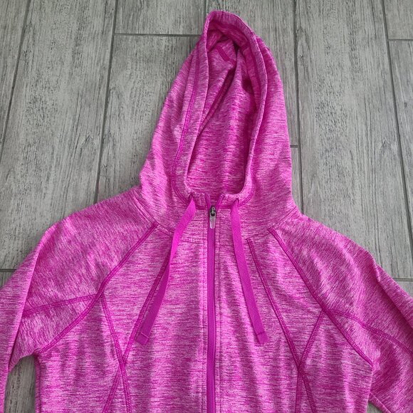 C9 Champion Duo Dry Pink Full Zip Hooded Jacket Women’s Small - Picture 3 of 9